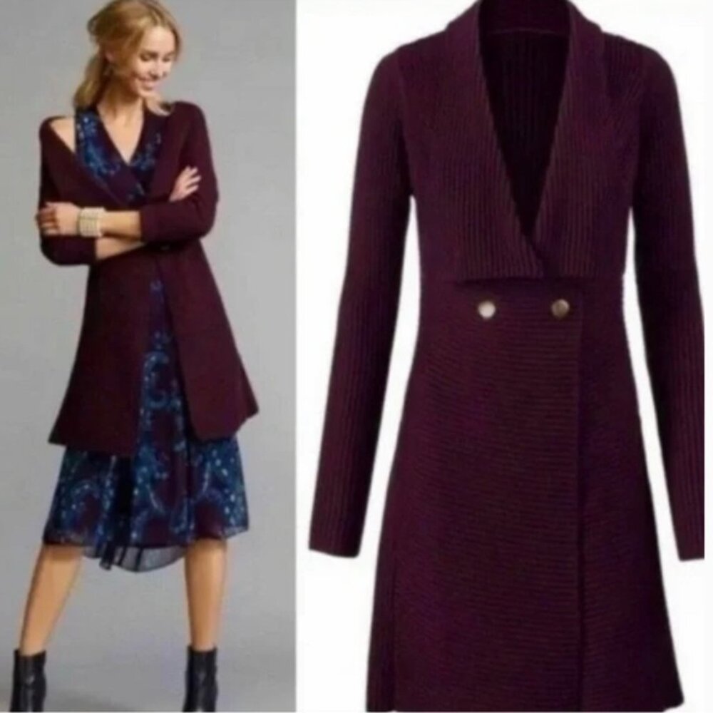 Cabi #3350 Regal Cardigan Mulberry Size Medium